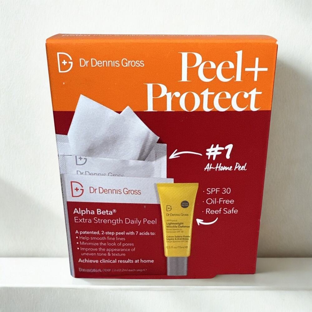 Dr Dennis Gross Peel + Protect Extra Strength Daily Peel 5 Treatments NIB - Picture 7 of 7